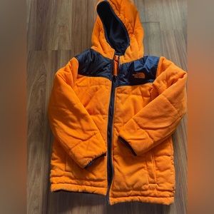 North face reversible winter coat 10-12